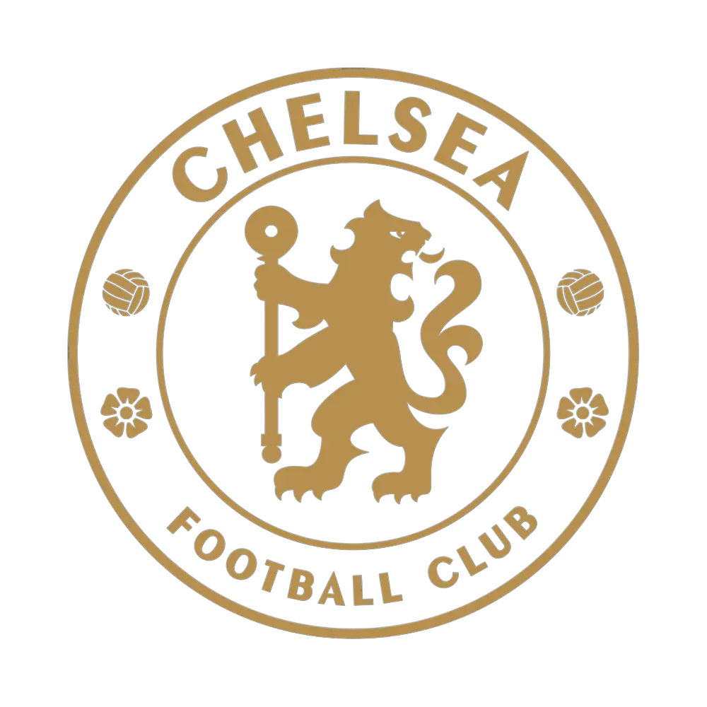chelsea football club logo black and yellow